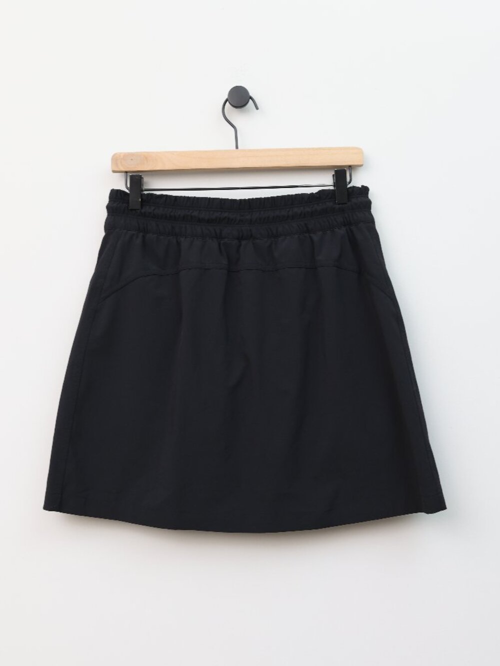 Athleta Expedition Skort Mini Skirt Athletic Black Size 8 Tall - Picture 3 of 4